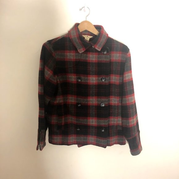 Woolrich Women's Wool Jacket Plaid Small - Picture 1 of 6